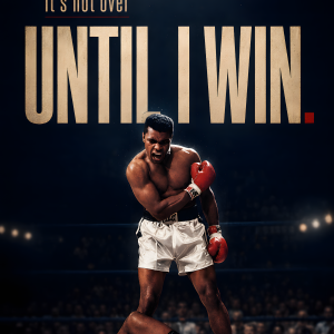 Until I Win | 3D Sculpted Metal Poster