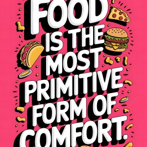 Primitive Comfort | 3D Sculpted Metal Poster
