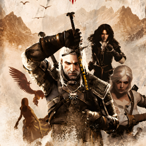 The Witcher Wild Hunt | 3D Sculpted Metal Poster